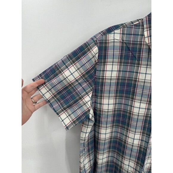 J.Crew Men Large Colorful Classic Fit 100’s 2 Ply Yarn Button Down Shirt Western - Picture 7 of 8